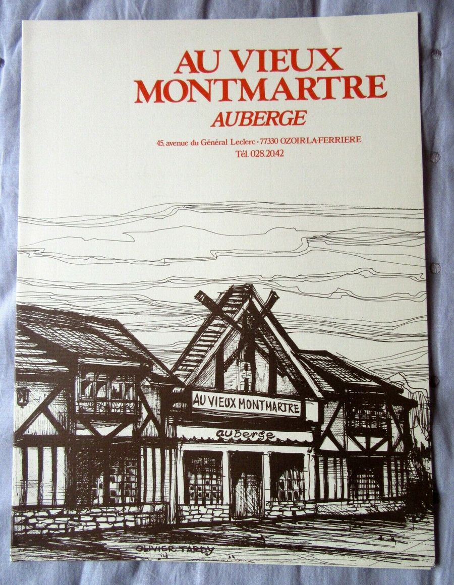 Au vieux Montmartre