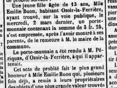 Acte de probité